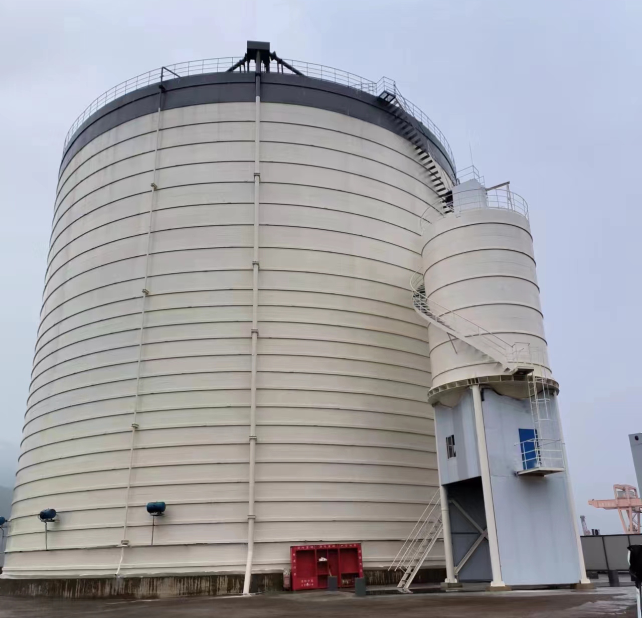 新市10万吨水泥钢板库