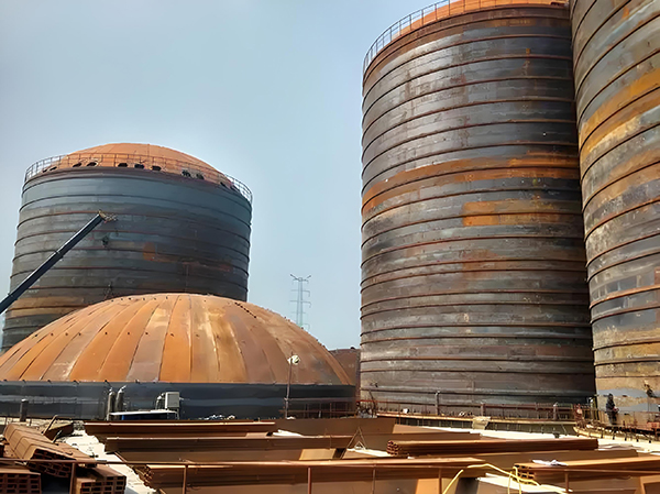 新市焦粉钢板仓